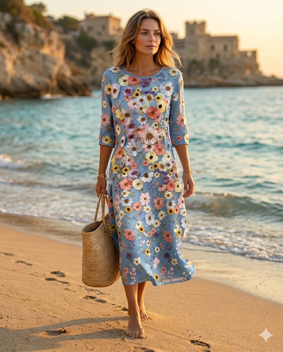 Vestido Cielo Floral