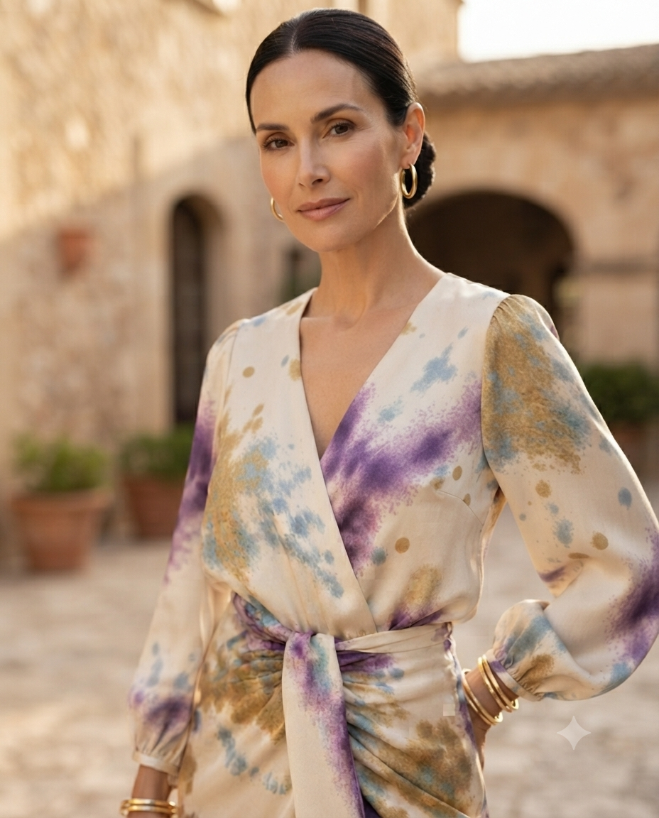 Vestido Kimono Acuarela