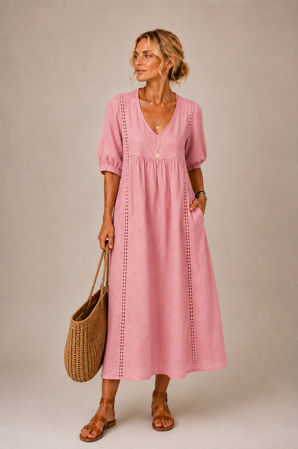Soline – Vestido de verano midi