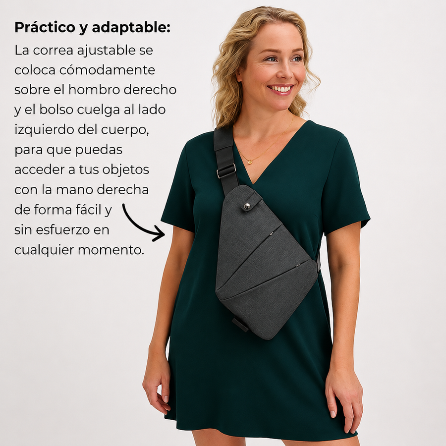 SecuBag | Bolso bandolera antirrobo